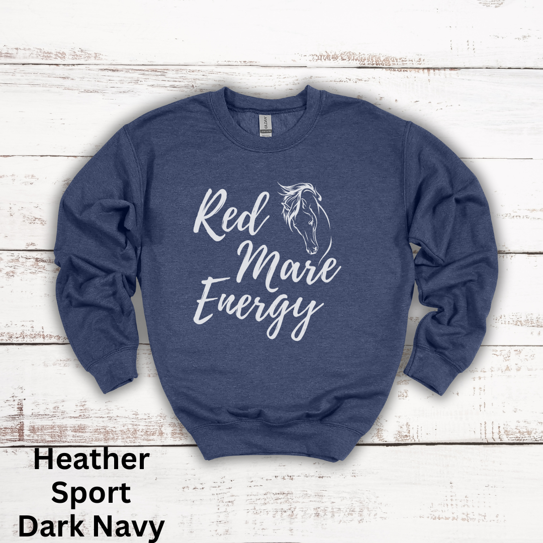 Red Mare Energy Crewneck Sweatshirt