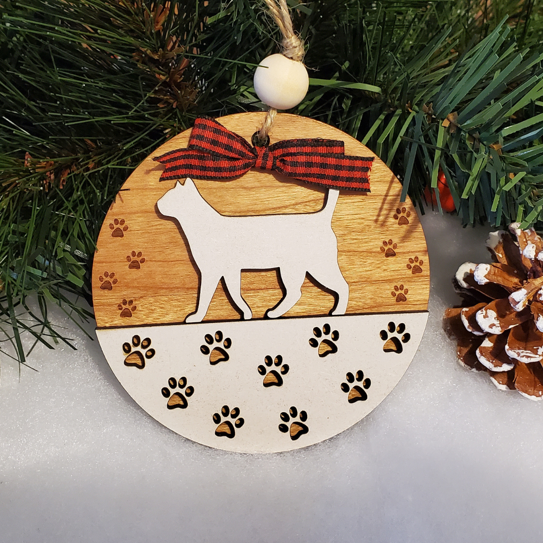 Custom Wood Pet Ornaments