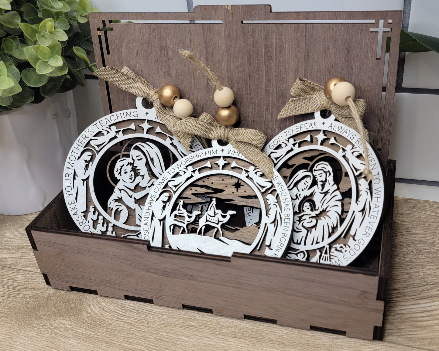 The Christmas Story Ornament Set – A Savior Is Born