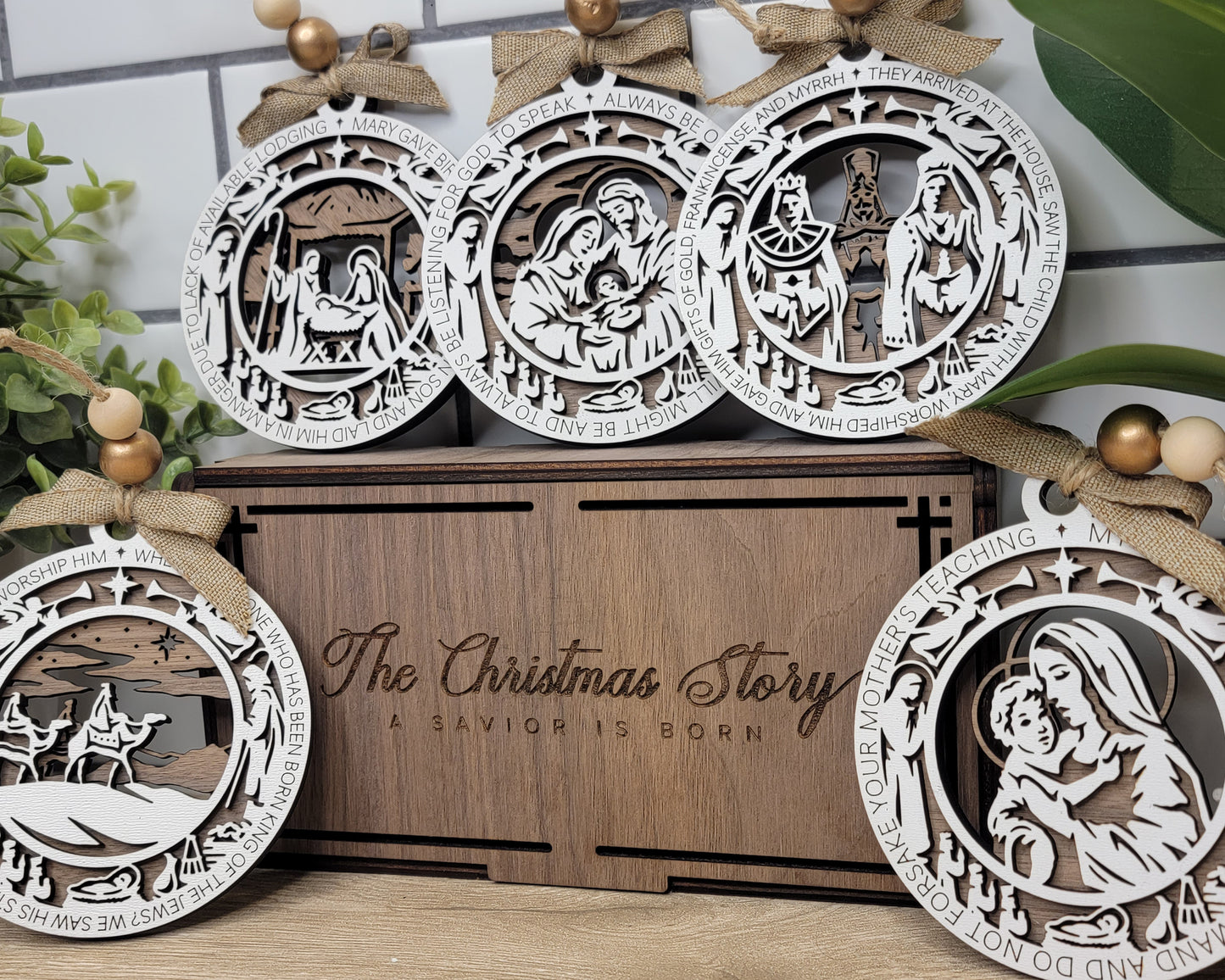 The Christmas Story Ornament Set – A Savior Is Born