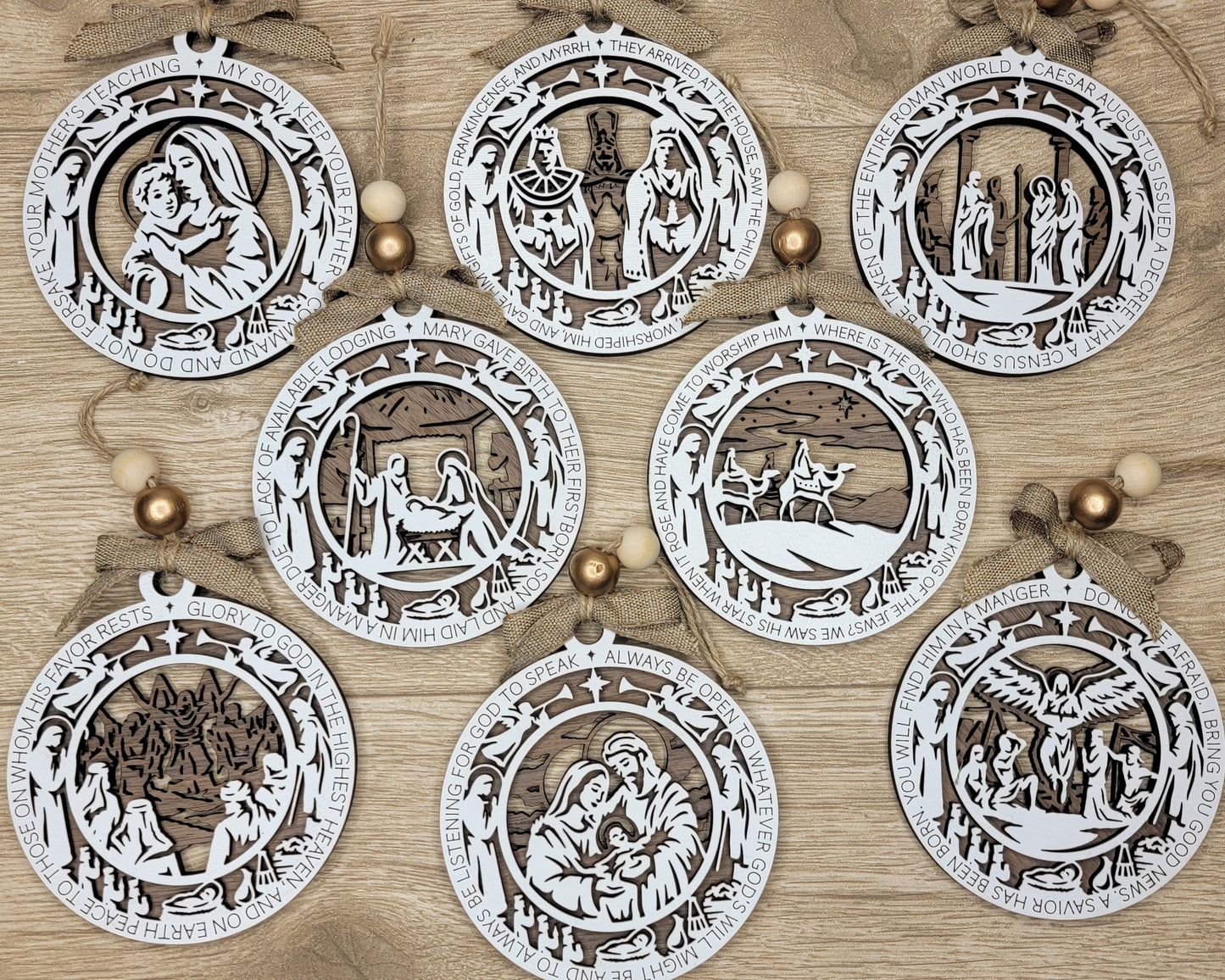 The Christmas Story Ornament Set – A Savior Is Born