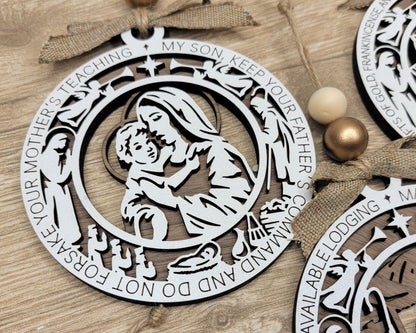 The Christmas Story Ornament Set – A Savior Is Born