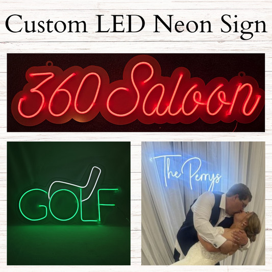 Custom Led Neon Sign (Deposit)