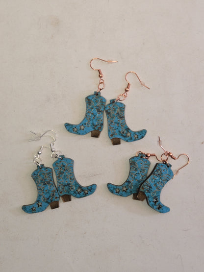 Cowboy Boot Earrings