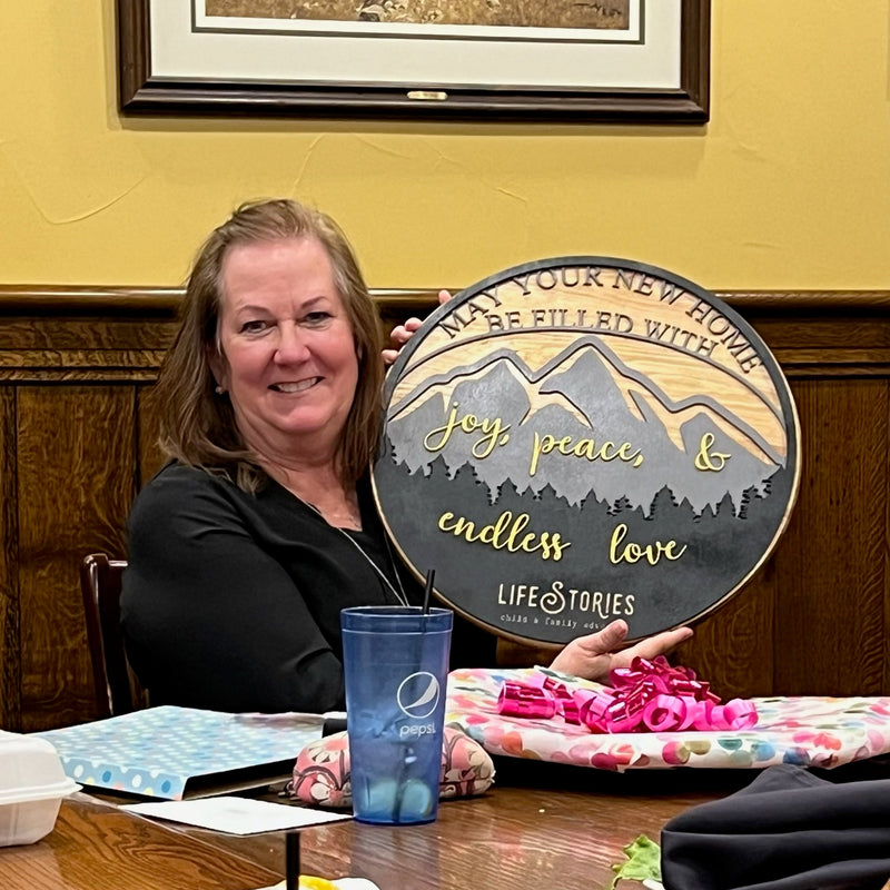 A retirement gift for a cherished co-worker.