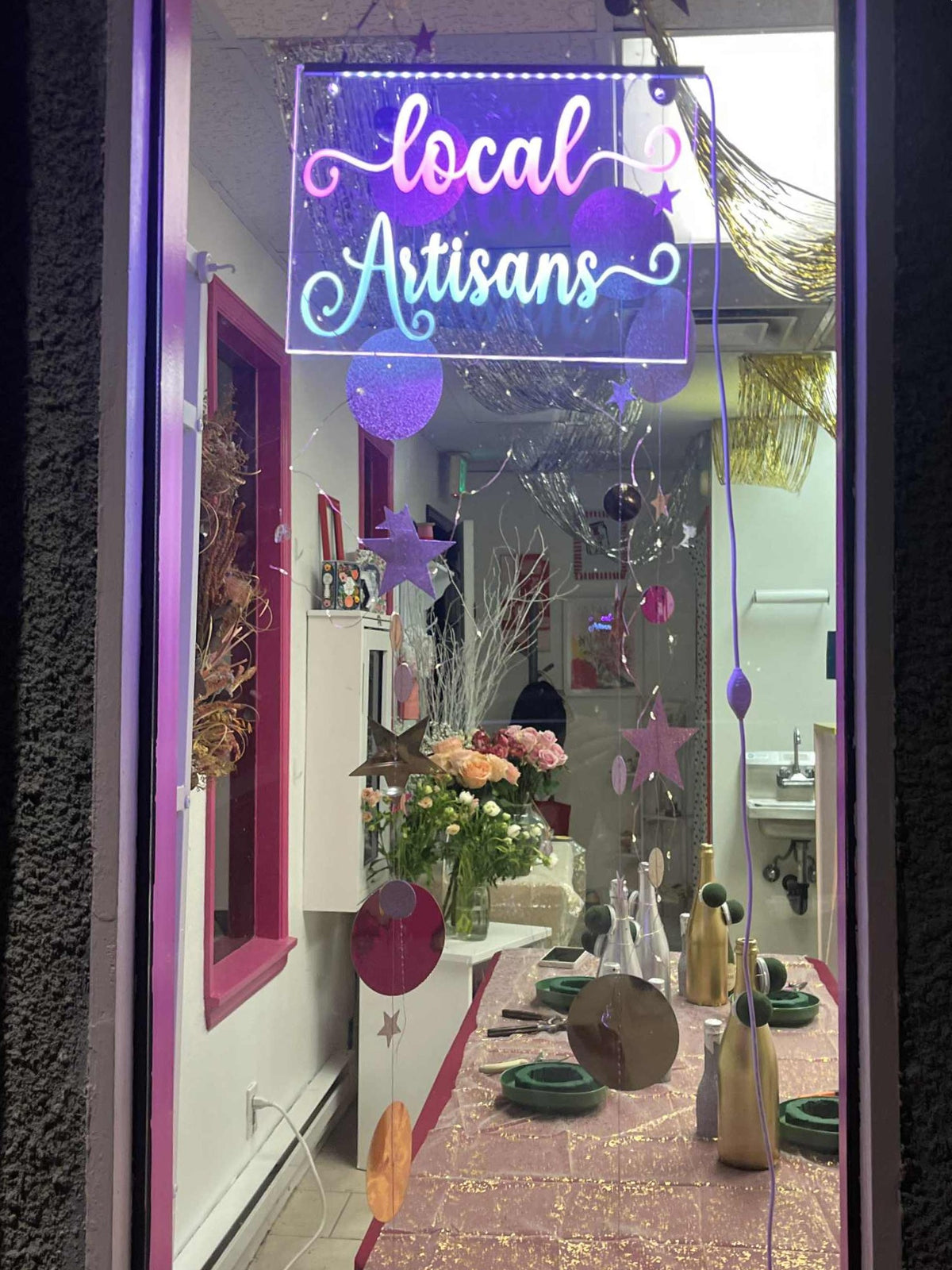Custom Dual-Color LED Sign | 8.5x12 Custom Acrylic Wall Art