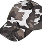 Unstructured Low Profile Buckle Back Ball Cap With Custom Patch